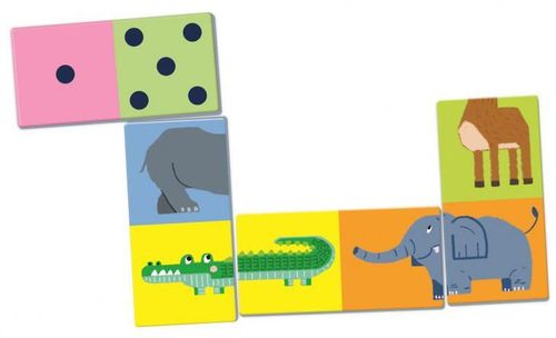 cumpără Puzzle Agerino 1024-50360 Agerino Domino Numere si litere în Chișinău 