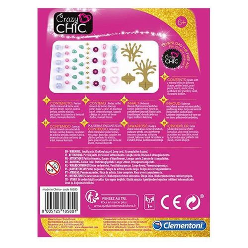 cumpără Set de creație Clementoni Brățări din minerale (18580) în Chișinău 