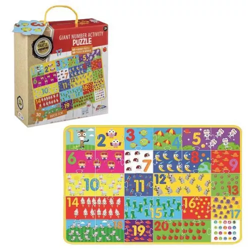 cumpără Puzzle miscellaneous RG7835 Puzzle 3D, Number Activity în Chișinău 
