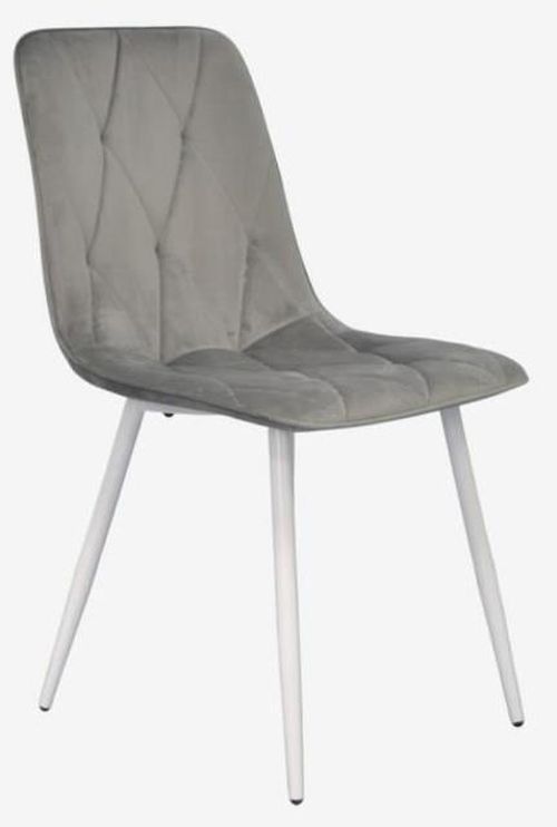 купить Комплект стол и стулья Evelin di Costacurta стол DT-431-1R Wh + 4 стула YTC-080Wh Light grey в Кишинёве 