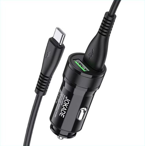 купить Зарядное устройство для автомобиля Jokade JH010, Black в Кишинёве 