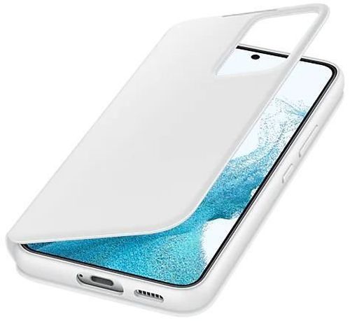 купить Чехол для смартфона Samsung EF-ZS901 Smart Clear View Cover White в Кишинёве 