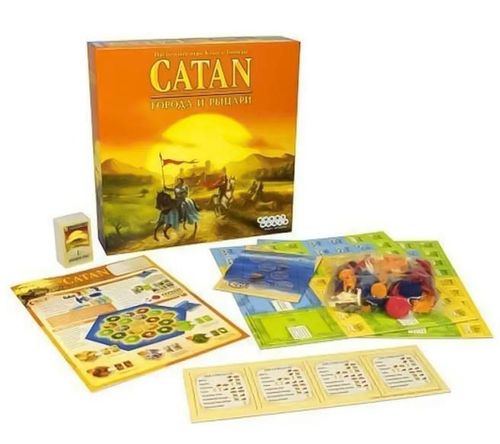 купить Настольная игра Hobby World 915851 MH Extensie Catan: Colonizatorii: Orașe și Cavaleri (2024), art. 915851, cod 61037 в Кишинёве 