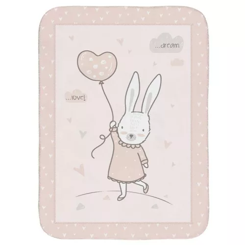 cumpără Set de perne si plapume Kikka Boo 31103020133 Plapuma super moale Rabbits in Love, 80x110 cm în Chișinău 