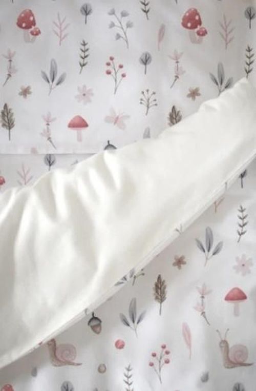 cumpără Lenjerie de pat pentru copii Veres 154.5.04.6 Сменная постель Фланель Улитки 90x110/40x60 (3ед.) în Chișinău 