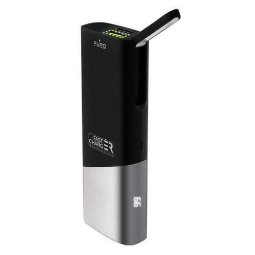cumpără Acumulator extern USB (Powerbank) Puro FCBB75P1LEDBLK 7500mAh 2USB, 2.1A în Chișinău 
