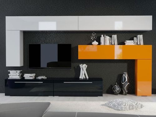 cumpără Set mobilă living Indart Livingul Kubo 01 (360x43x210) în Chișinău 