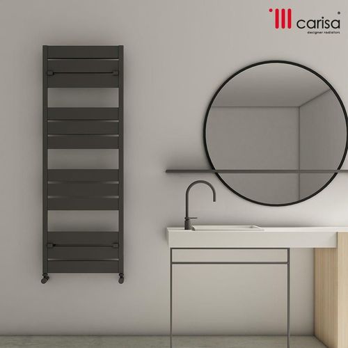 cumpără Uscător de prosoape Carisa MACK B 700x500 MCB 0500070006 TXBlack alum în Chișinău 