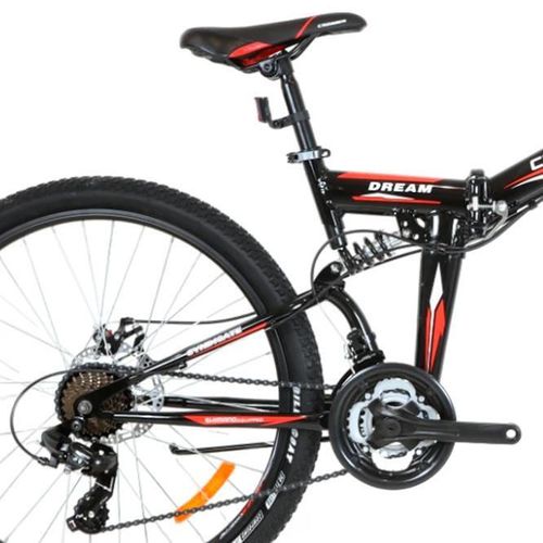 купить Велосипед Crosser DreamFolding 26*16.5 Black/Red 26-2042-21-16,5 nr68/29 в Кишинёве 