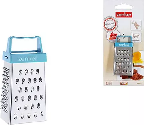 купить Терка кухонная Zenker 22825 mini cu patru laturi 3.7X2.8X7.5cm, inox/plastic в Кишинёве 