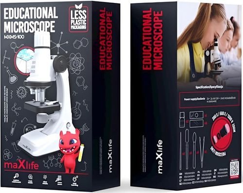 cumpără Microscop Maxlife MXMS-100, White în Chișinău 