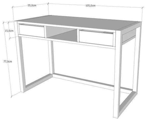 cumpără Masă de birou Trendy Ogene 115x77x55cm în Chișinău 