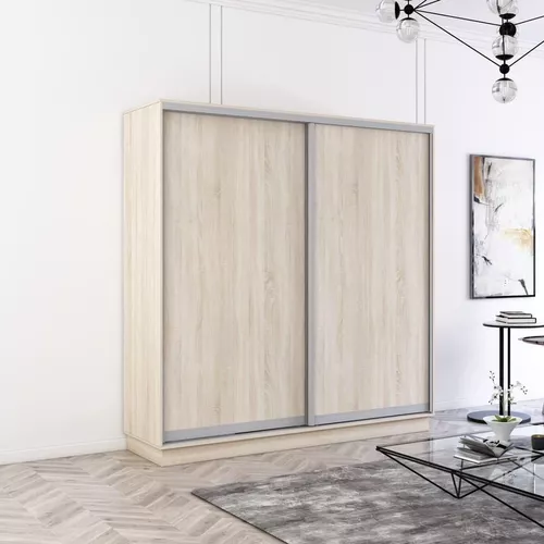 купить Шкаф Mobildor-Lux Fox uși glisante din PAL (220x60x200H cm) Sonoma в Кишинёве 