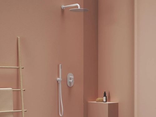 купить Верхний душ Ravak Palarie dus rotunda 250mm white matt 980.10W (X07P687) в Кишинёве 