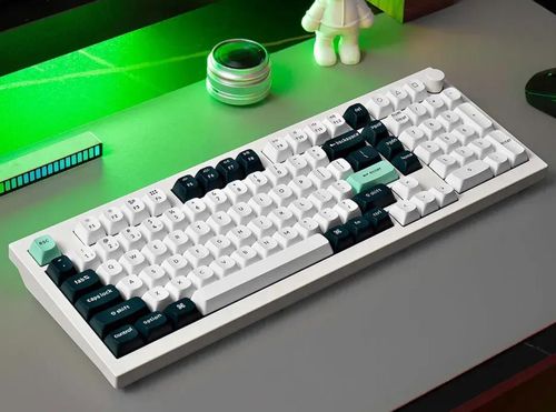 купить Клавиатура Keychron Q5 HE QMK Wireless Custom Full-Metal Mechanical Keyboard (Q5H-P1), Shell White в Кишинёве 