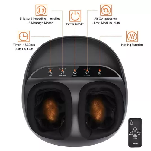 купить Массажер электрический Renpho RF-FM059R-BK Foot Massager в Кишинёве 