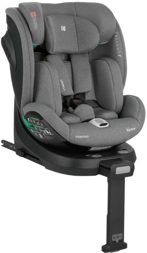 cumpără Scaun auto Kikka Boo 31002100045 i-Twist Dark Grey i-Size, 40-150 cm în Chișinău 