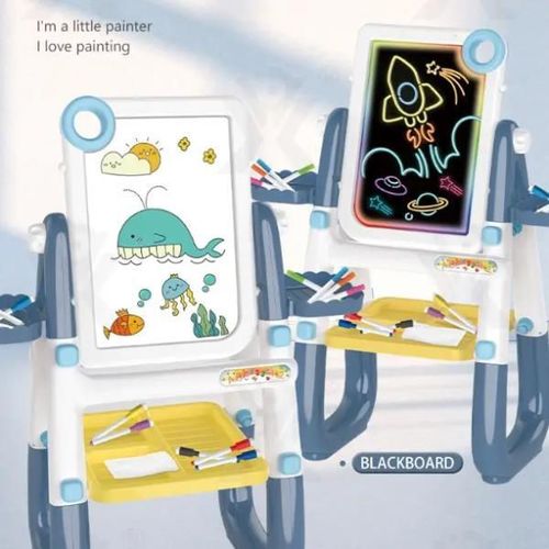 cumpără Set de creație Essa YM2213 Șevalet pentru copii cu iluminare, Albastru în Chișinău 