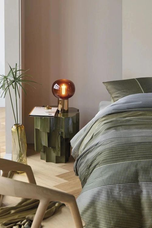 cumpără Lenjerie de pat Beddinghouse 332892 (Kardol) Charlottesville 140x200/220 Green în Chișinău 