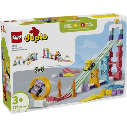 cumpără Set de construcție Lego 10478 3in1 Creative Ramps with Vehicles în Chișinău 