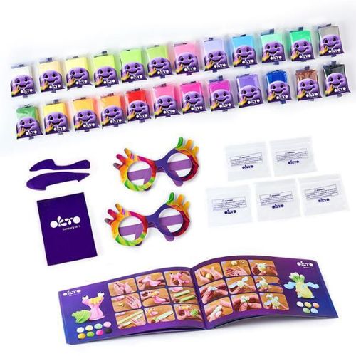 купить Набор для творчества Okto 70150 Set de plastilină ușoară, 24buc в Кишинёве 