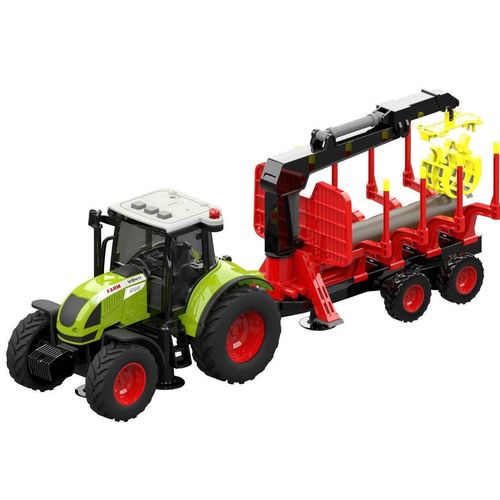 cumpără Mașină Wenyi 900M 1:16 Tractor cu fricțiune Trailered Farm Tractor în Chișinău 