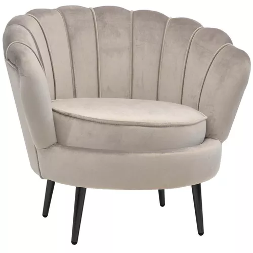 купить Кресло Deco Maggie Camel Black в Кишинёве 
