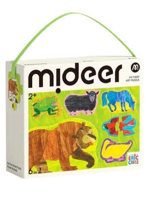 cumpără Puzzle Mideer MD1461 Puzzle Animale din pădure, 6 în 1 în Chișinău 