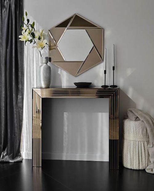 купить Стол Trendy Comoda 1B-Bronz (GTR001697) в Кишинёве 