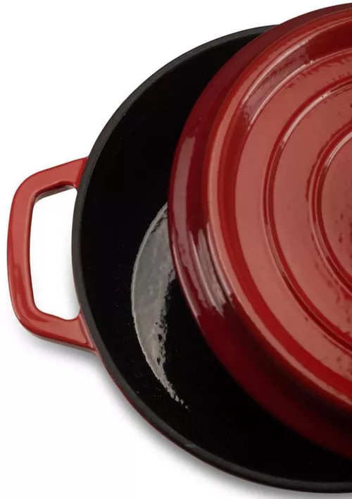 купить Кастрюля Hausberg HB-H742 fonta emailata 22cm в Кишинёве 