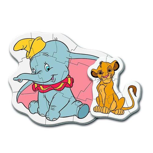 купить Пазл Clementoni Puzzle 3+6+9+12 Primul meu puzzle – Animale Disney (20806) в Кишинёве 