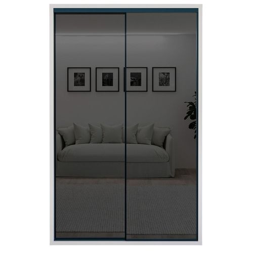 купить Шкаф Bayro Parma Graphite 1400x2250x600 белый, купе в Кишинёве 