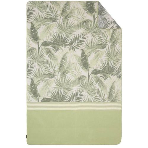cumpără Textile de casă Ibena 2143/700 Jacquard Baumwolldecke Hawaii mith GOTS Zertifikat Green în Chișinău 