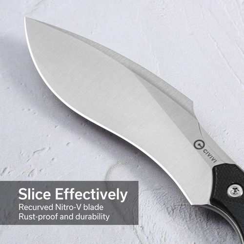 купить Нож походный Civivi C047C-1 Vaquita II, lamă Nitro-V, G10, Kukri в Кишинёве 