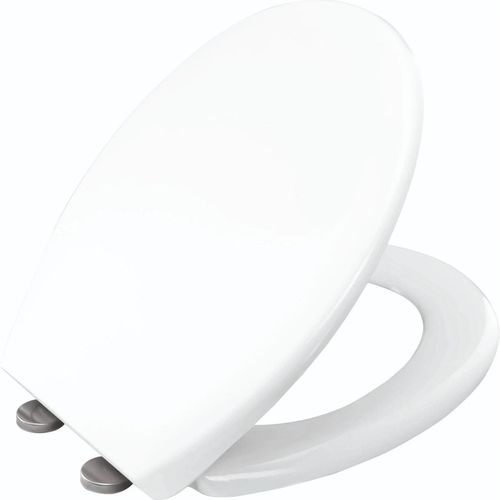 cumpără Capac WC Bisk 07834 din Duroplast cu microlift, alb în Chișinău 