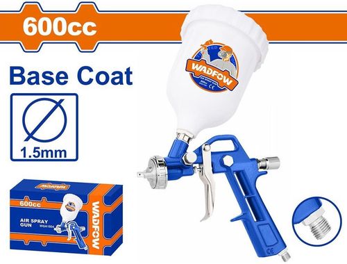 cumpără Pistol pneumatic Wadfow WGA1504 Pistol pneumatic pulverizare 1.5mm rezervor plastic 0.6L în Chișinău 