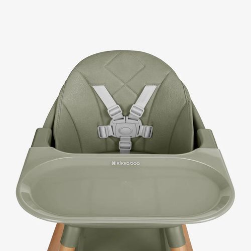 купить Стульчик для кормления Kikka Boo 31004010175 Scaun de masa 6in1 Woody Army Green в Кишинёве 