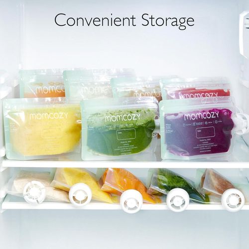 cumpără Container alimentare Momcozy RP003-GW00NB-A Pungi pentru pastrarea mancarii, 200ml, 10buc în Chișinău 