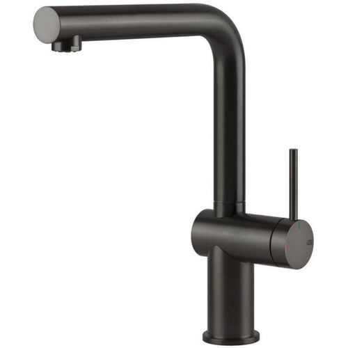 cumpără Bateria bucătărie Gessi 60431-707 Inedito Black Metal Brushed PVD în Chișinău 