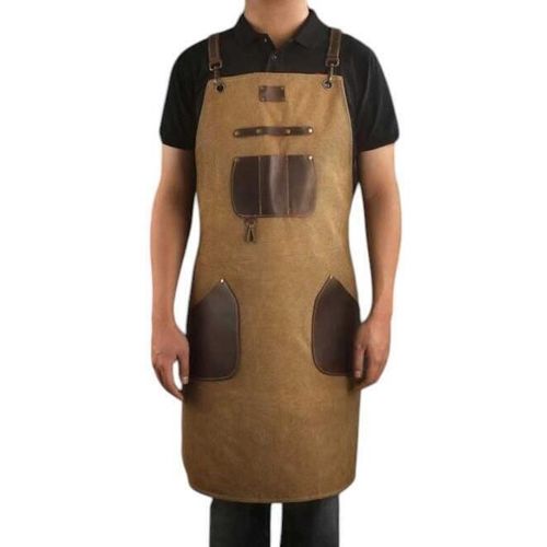купить Аксессуар для кухни Takumi Sort din piele Kitchen Apron Brown в Кишинёве 