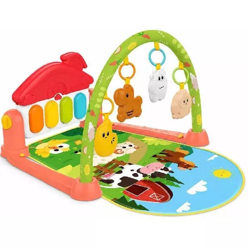 купить Коврик игровой Huanger (23389) Covoras cu pian muzical, arc de activități HE0658 в Кишинёве 