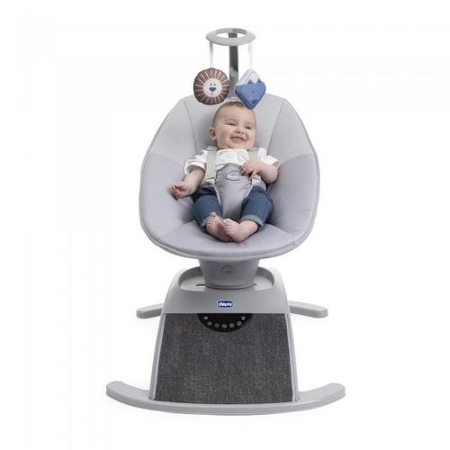 купить Детское кресло-качалка Chicco 798901 Comfy Wave, Silverspring (muzical), 0+ luni в Кишинёве 