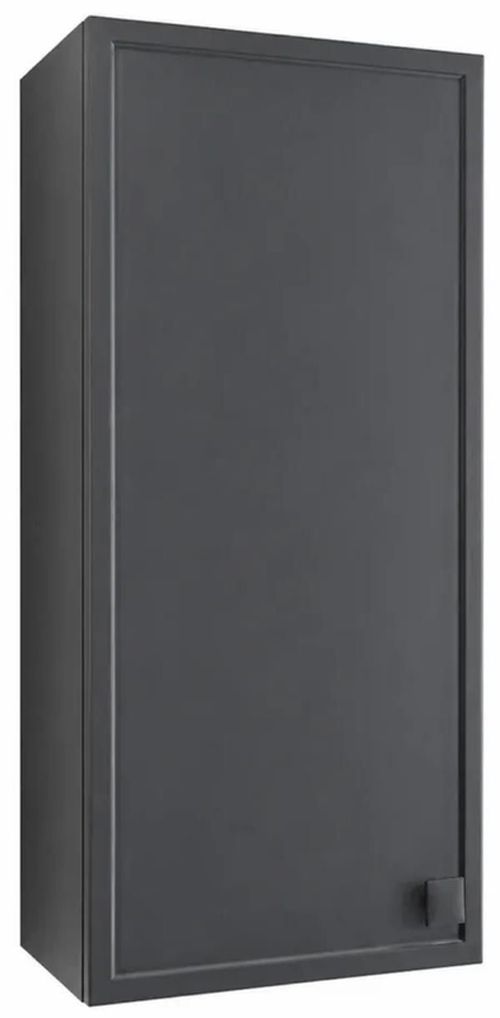 купить Шкаф-пенал Mashtab 12154 Alicante suspendat 400x800mm Antracit в Кишинёве 