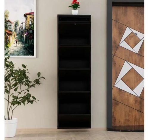 купить Полка для обуви Trendy Locking 5 Piece Metal-Black, 50x169x15cm в Кишинёве 