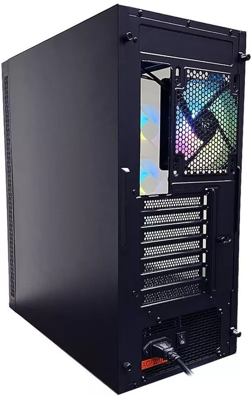 купить Корпус для ПК HPC C-09 ATX Case, with PSU, Black в Кишинёве 