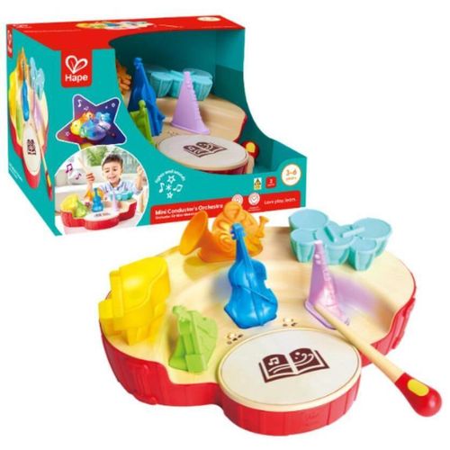 купить Музыкальная игрушка Hape E0642 Mini Orchestră a Dirijorului в Кишинёве 