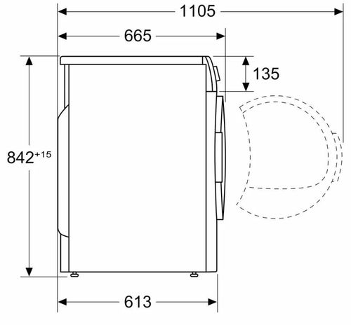 купить Сушильная машина Bosch WQG245APPL в Кишинёве 