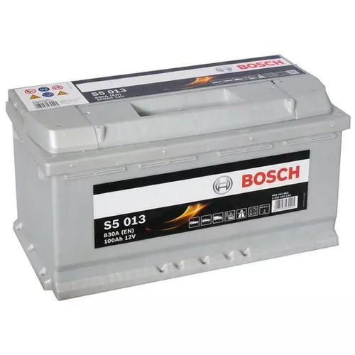 купить Автомобильный аккумулятор Bosch S5 12V 100Ah 830EN 353x175x190 -/+ (0092S50130) в Кишинёве 