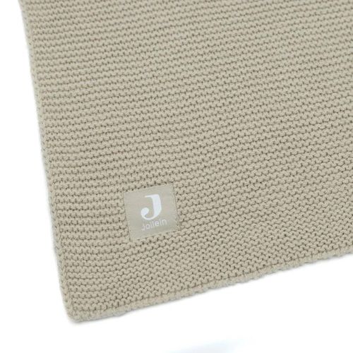 купить Детское постельное белье Jollein 516-511-67053 Paturica Basic Knit Olive Green, 75x100cm в Кишинёве 