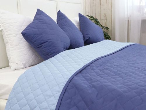 cumpără Textile de casă Dormeo Fusion Blanket Blue/Light Blue 140x200 (110086406) în Chișinău 